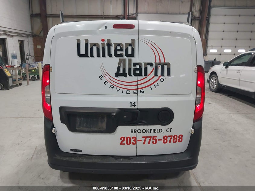 2017 RAM PROMASTER CITY TRADESMAN ZFBERFAB2H6G64507