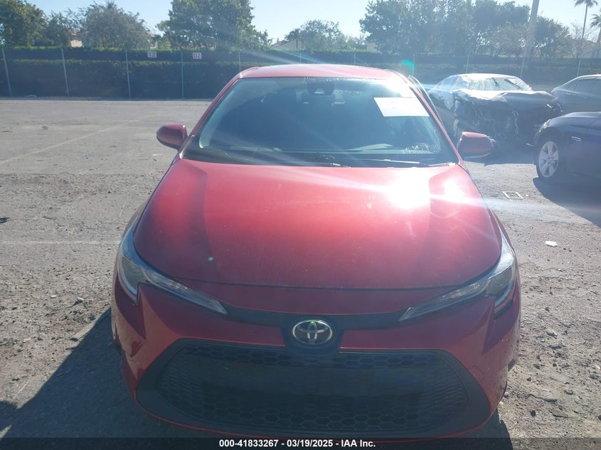 2021 TOYOTA COROLLA VIN: JTDVPMAE7MJ145782
