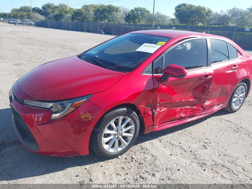 2021 TOYOTA COROLLA VIN: JTDVPMAE7MJ145782