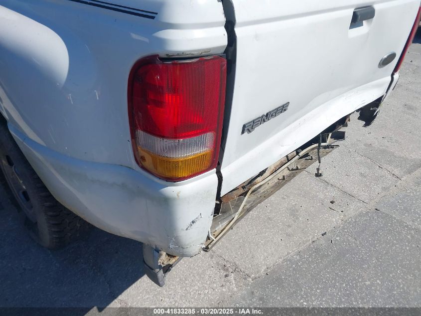 1997 Ford Ranger Splash/Xl/Xlt VIN: 1FTCR10A1VPB31809 Lot: 41833285