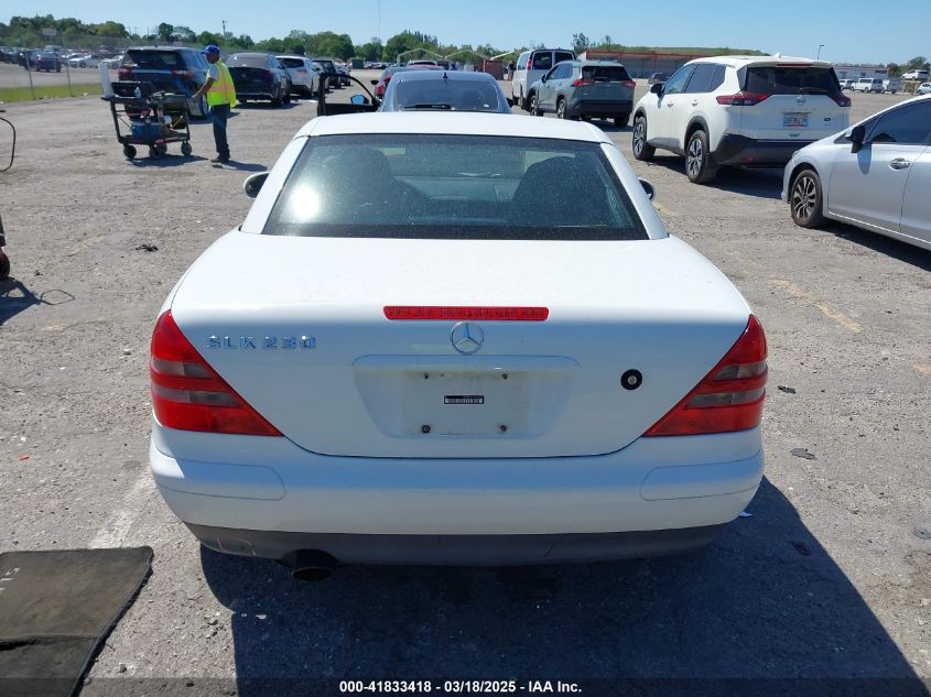 1998 Mercedes-Benz Slk 230 VIN: WDBKK47F1WF012344 Lot: 41833418