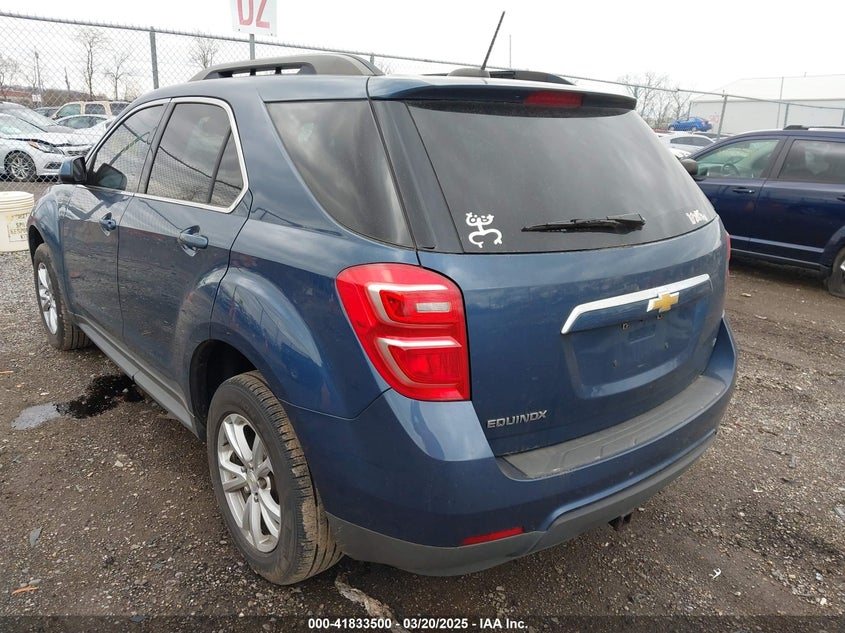 2017 CHEVROLET EQUINOX VIN: 2GNALCEK1H6204355