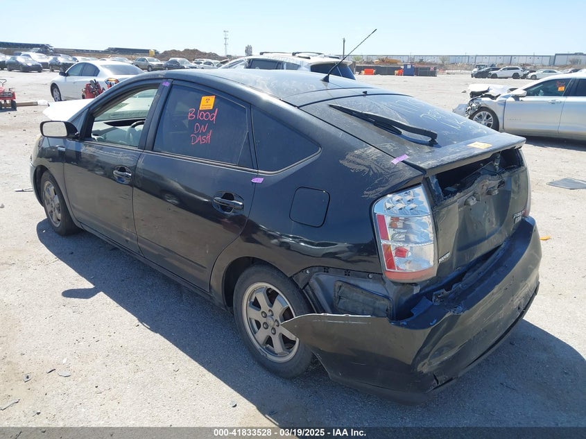 2006 TOYOTA PRIUS VIN: JTDKB20U167060158