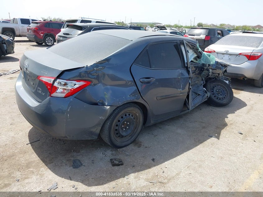 2016 TOYOTA COROLLA VIN: 5YFBURHE3GP387029