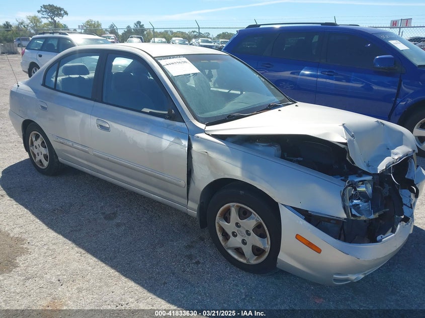 2006 HYUNDAI ELANTRA VIN: KMHDN46D96U376682