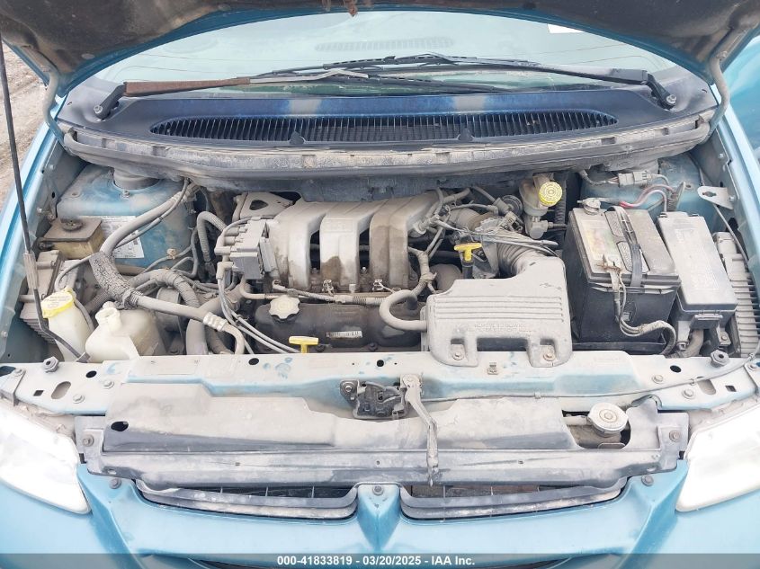 1999 Dodge Grand Caravan Se VIN: 1B4GP44G1XB847601 Lot: 41833819