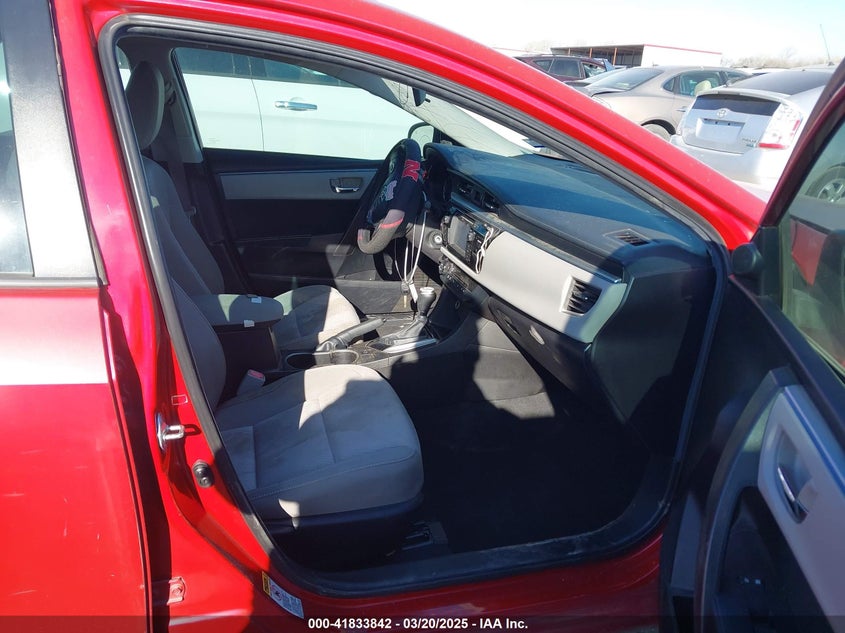 2015 TOYOTA COROLLA VIN: 5YFBURHE2FP324664