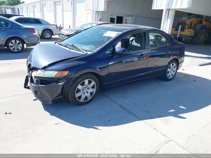 2008 HONDA CIVIC VIN: 2HGFA165X8H536009