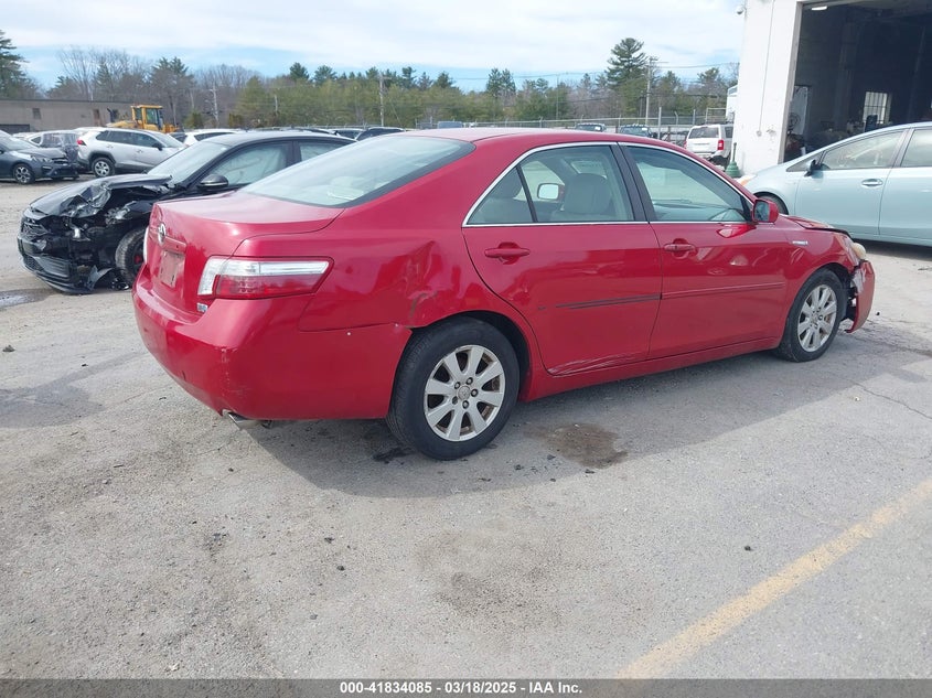 2009 TOYOTA CAMRY HYBRID VIN: 4T1BB46K29U096654