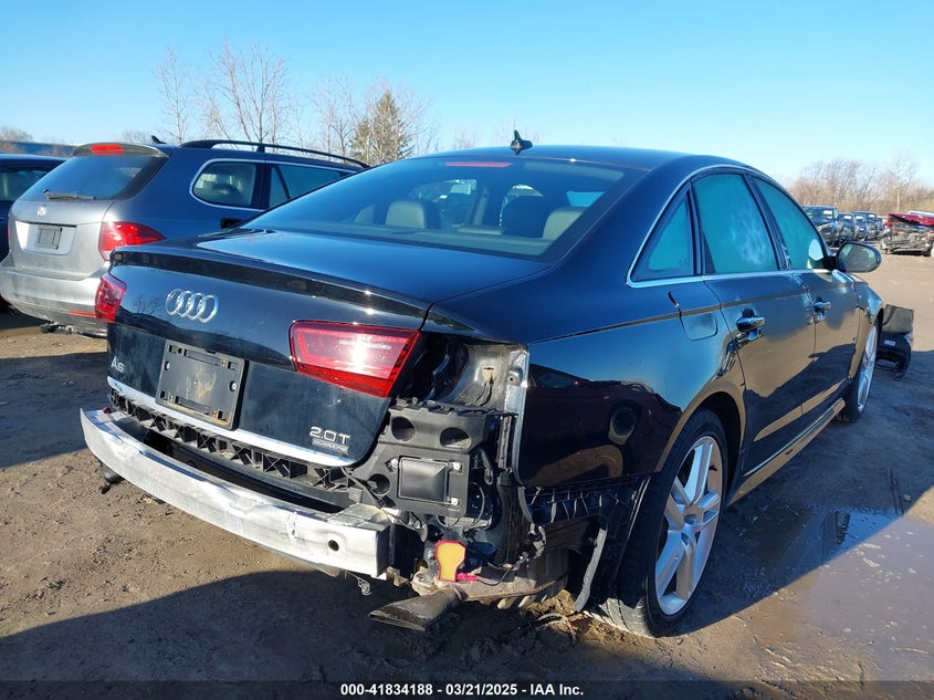 2016 AUDI A6 2.0T PREMIUM PLUS - WAUGFAFC2GN170312