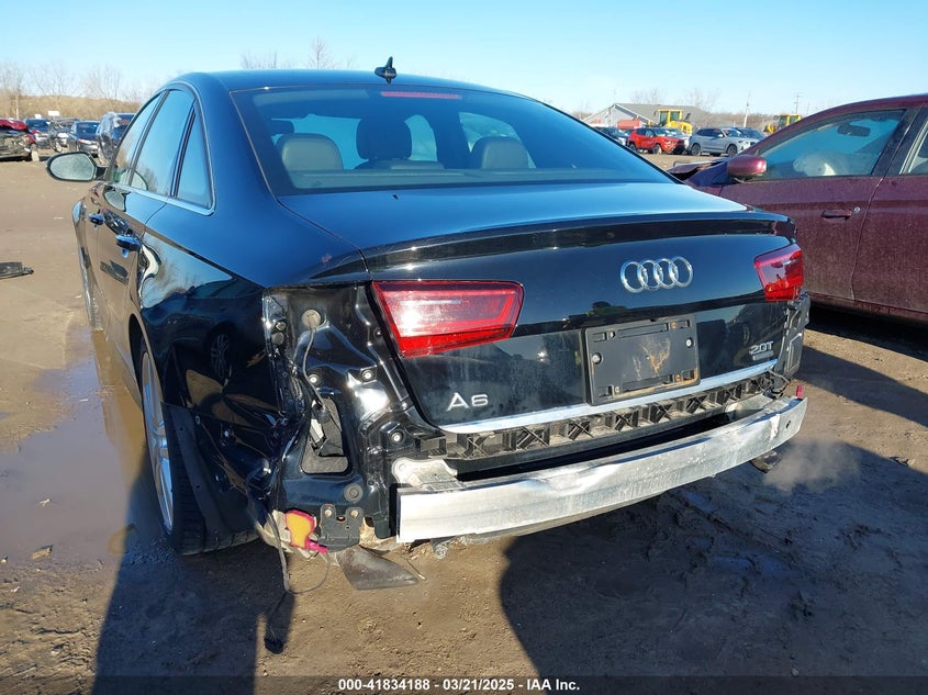 2016 AUDI A6 2.0T PREMIUM PLUS - WAUGFAFC2GN170312
