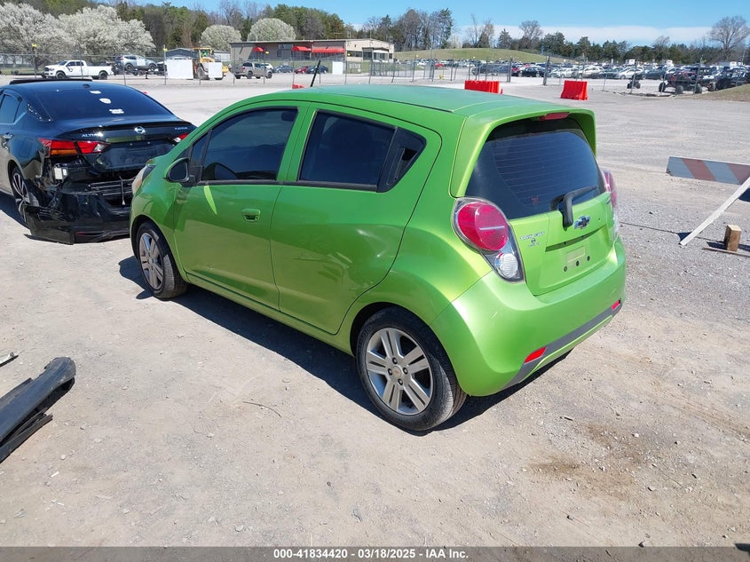 2014 CHEVROLET SPARK VIN: KL8CB6S9XEC495280
