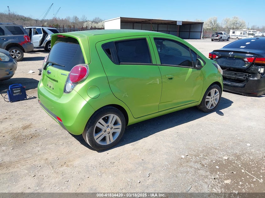 2014 CHEVROLET SPARK VIN: KL8CB6S9XEC495280