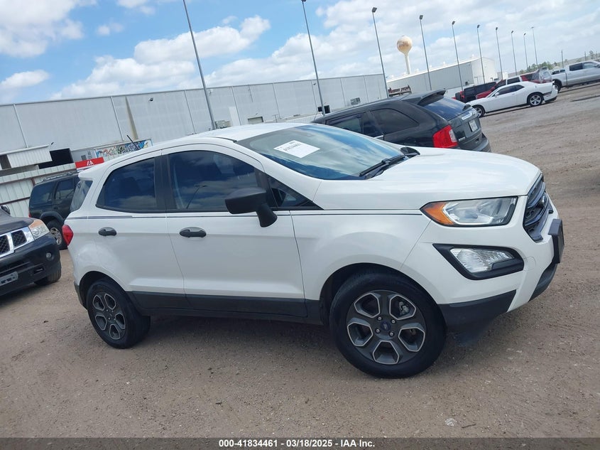 2018 FORD ECOSPORT S - MAJ3P1RE4JC242809
