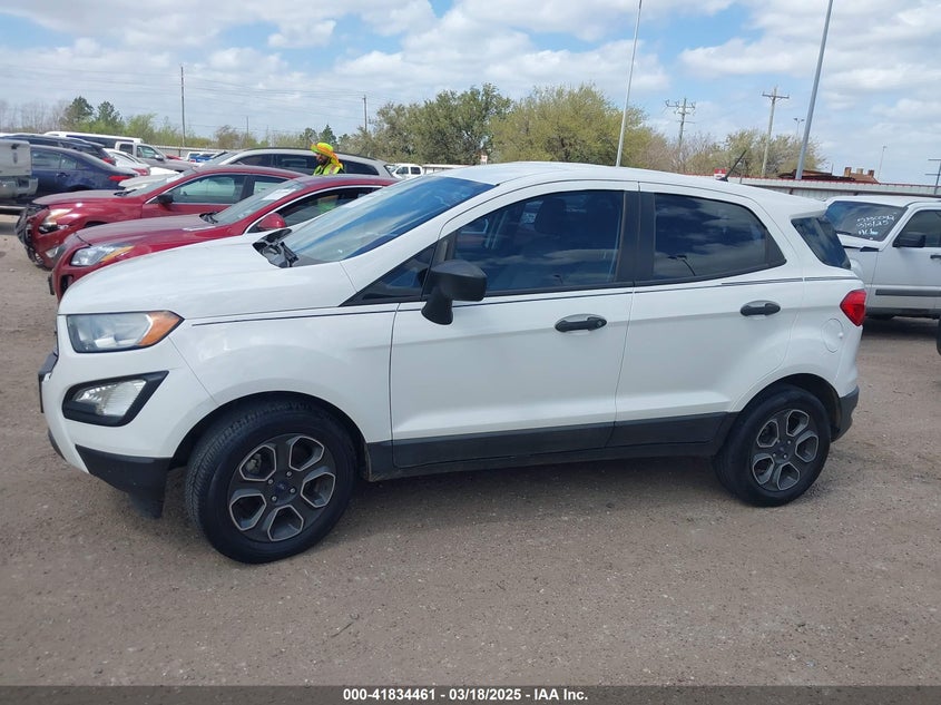 2018 FORD ECOSPORT S - MAJ3P1RE4JC242809