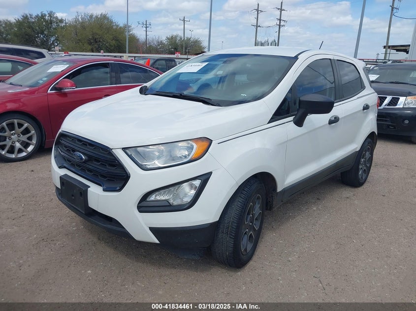 2018 FORD ECOSPORT S - MAJ3P1RE4JC242809