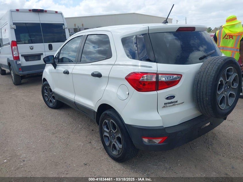 2018 FORD ECOSPORT S - MAJ3P1RE4JC242809