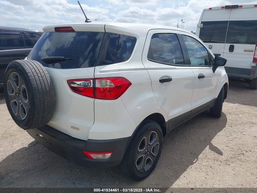 2018 FORD ECOSPORT S - MAJ3P1RE4JC242809