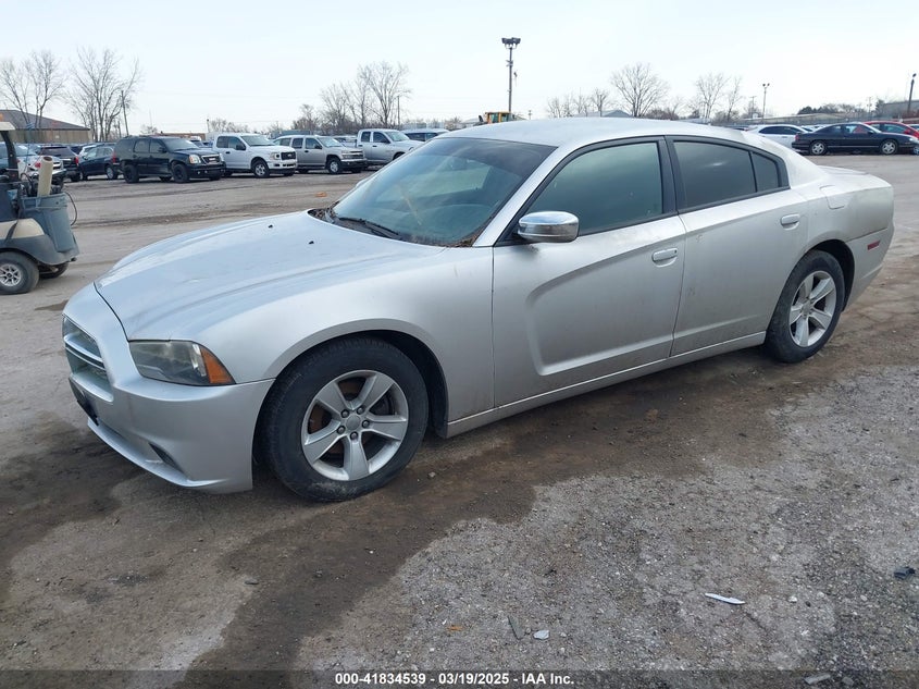 2012 DODGE CHARGER VIN: 2C3CDXBG2CH185306