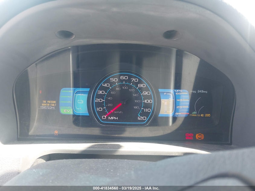 2010 FORD FUSION HYBRID VIN: 3FADP0L30AR137126