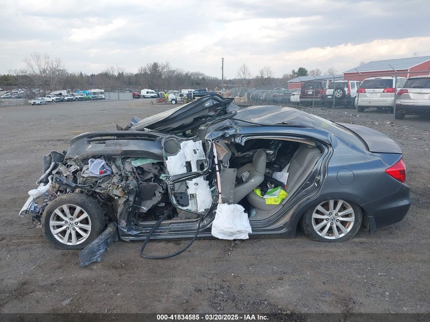 2012 HONDA CIVIC VIN: 19XFB2F80CE088038