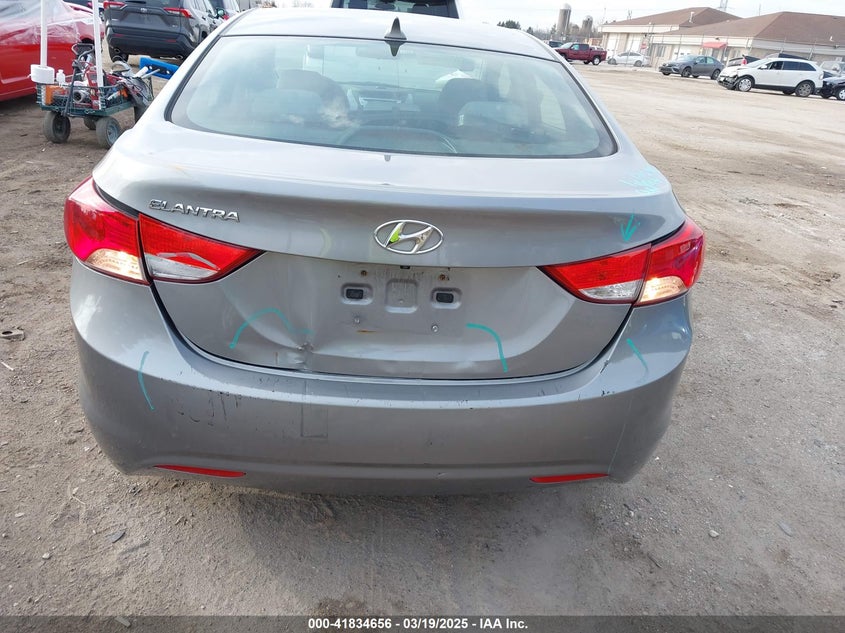 2011 HYUNDAI ELANTRA VIN: KMHDH4AE6BU119349