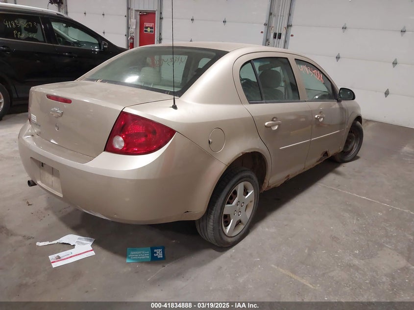 2007 CHEVROLET COBALT VIN: 1G1AL55F177186082