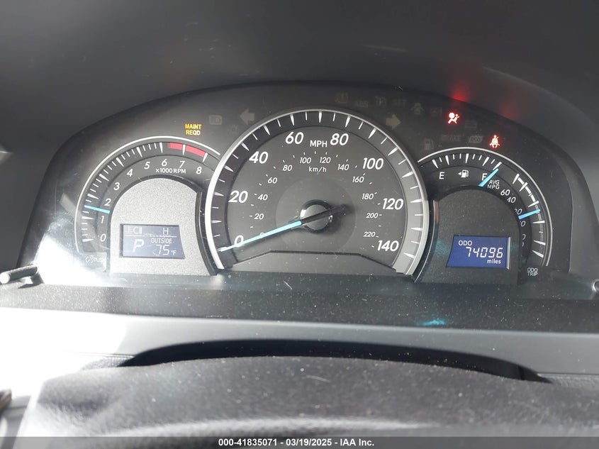 2014 TOYOTA CAMRY VIN: 4T4BF1FK5ER442005