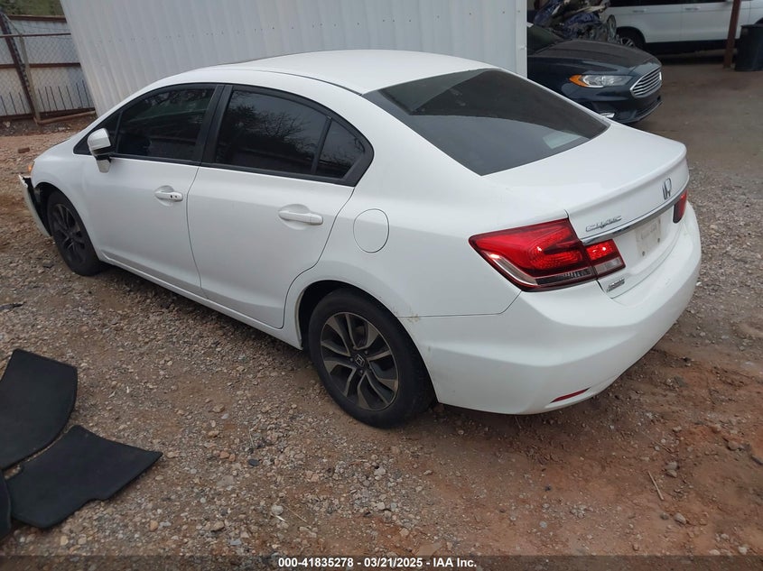 2015 HONDA CIVIC VIN: 19XFB2F86FE080790