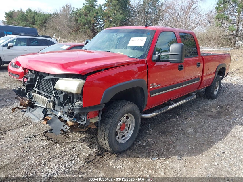 2006 CHEVROLET SILVERADO 2500HD VIN: 1GCHK23216F112771