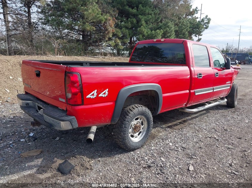 2006 CHEVROLET SILVERADO 2500HD VIN: 1GCHK23216F112771