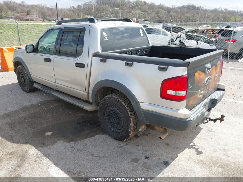 2007 FORD EXPLORER SPORT TRAC VIN: 1FMEU51K97UA03405