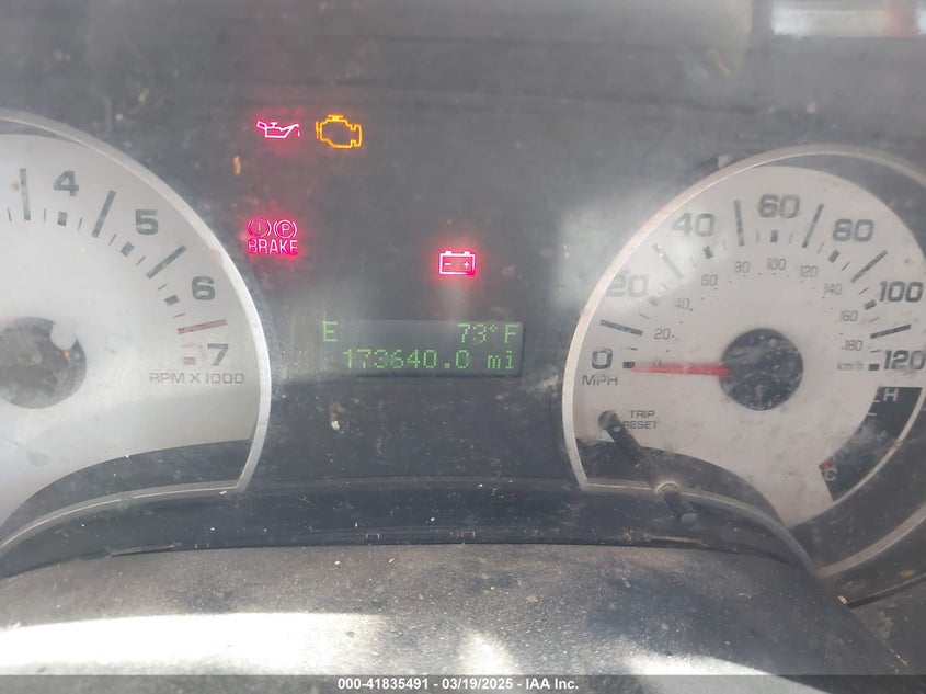 2007 FORD EXPLORER SPORT TRAC VIN: 1FMEU51K97UA03405