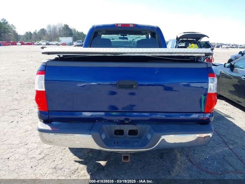 2006 Toyota Tundra Darrell Waltrip Edition/Sr5 V8 VIN: 5TBDT44176S577660 Lot: 41835535