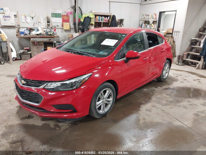 2017 CHEVROLET CRUZE VIN: 3G1BE6SM8HS508436