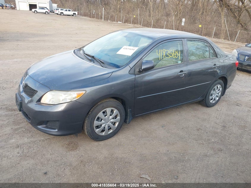 2009 TOYOTA COROLLA VIN: JTDBL40E09J037205