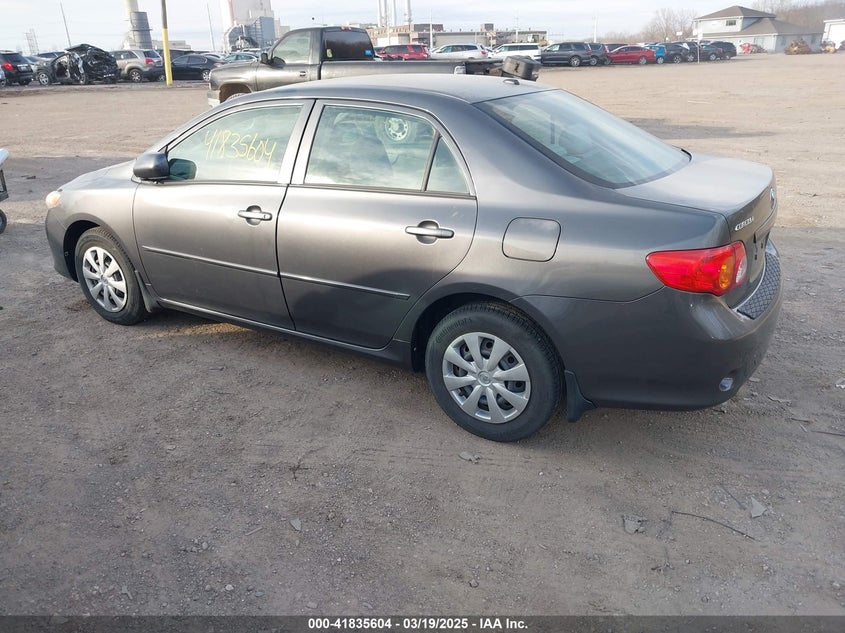 2009 TOYOTA COROLLA VIN: JTDBL40E09J037205