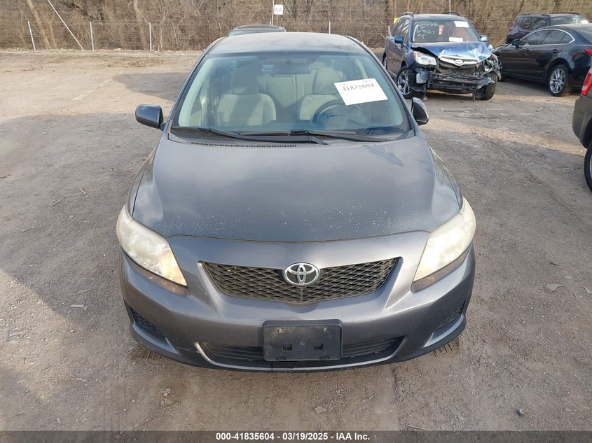 2009 TOYOTA COROLLA VIN: JTDBL40E09J037205