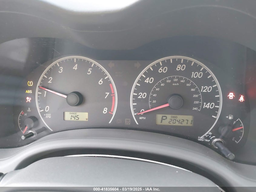 2009 TOYOTA COROLLA VIN: JTDBL40E09J037205