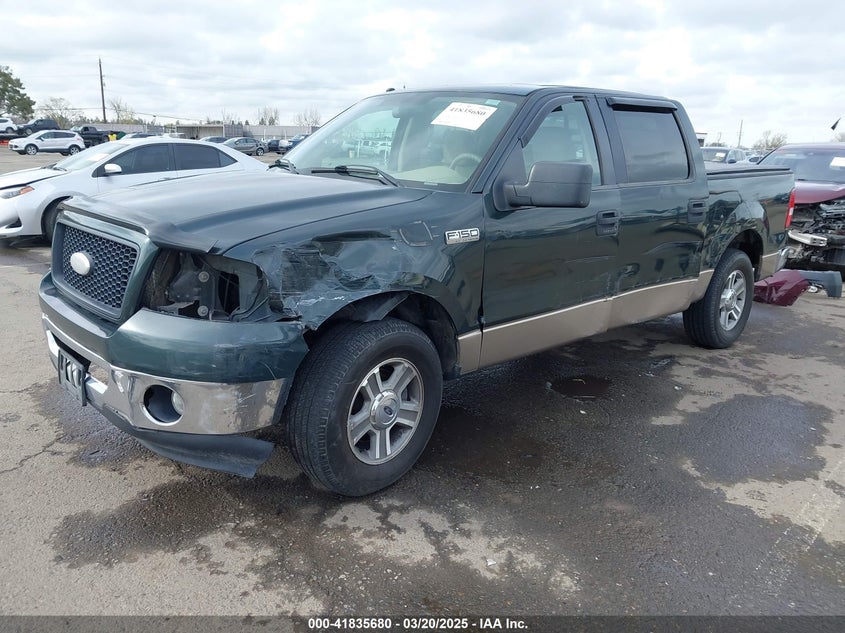 2006 FORD F150 VIN: 1FTPW12516KD91586