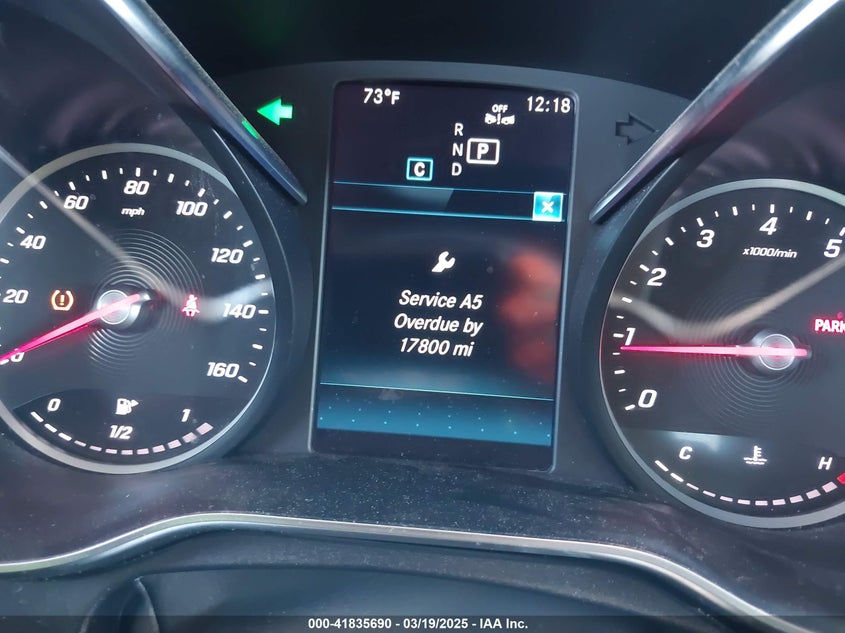 2019 MERCEDES-BENZ C VIN: WDDWF8DB0KR506709