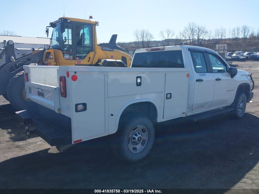 2021 CHEVROLET SILVERADO 2500HD VIN: 1GB2YLE72MF138865