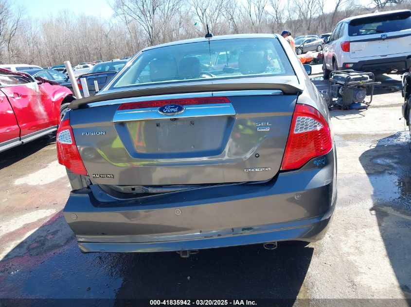 2012 Ford Fusion Sel VIN: 3FAHP0CG0CR107955 Lot: 41835942