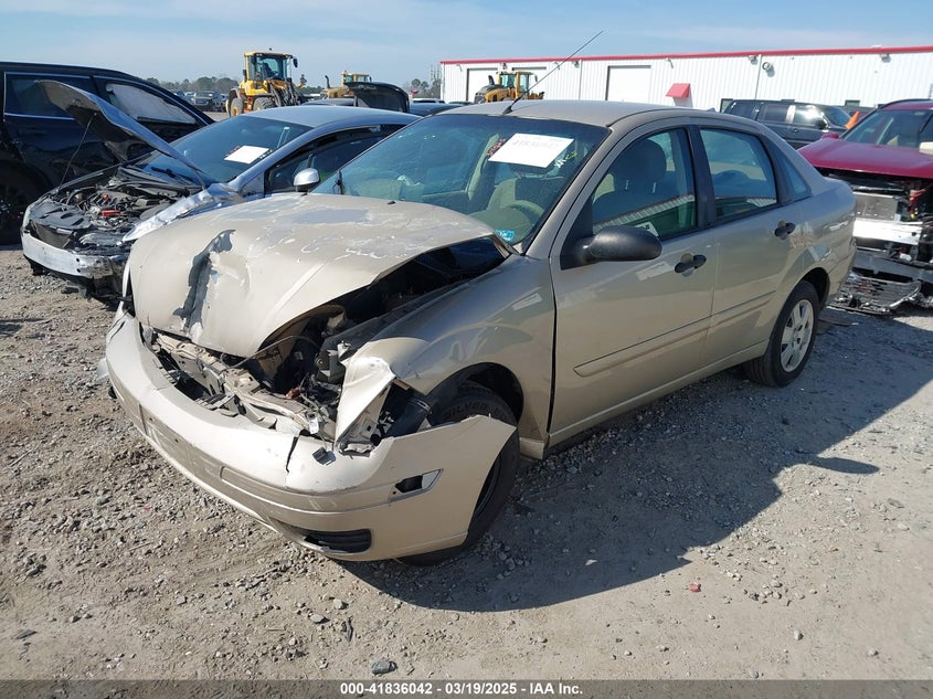 2006 FORD FOCUS VIN: 1FAFP34N26W148904