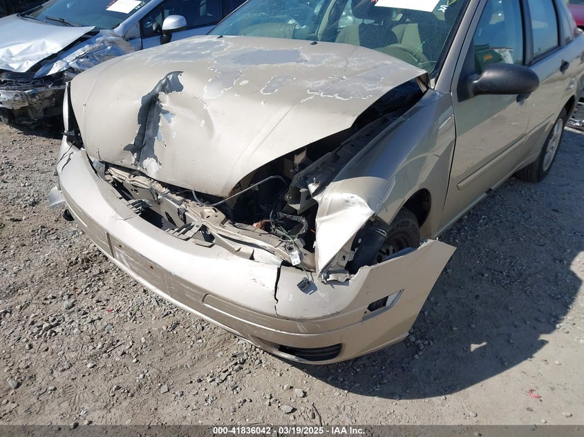 2006 FORD FOCUS VIN: 1FAFP34N26W148904