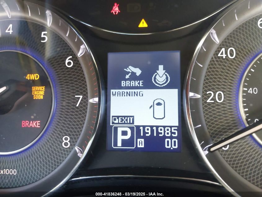 2011 Infiniti Qx56 VIN: JN8AZ2NE8B9000843 Lot: 41836248