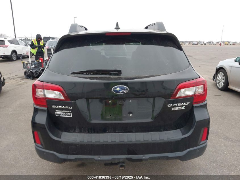 2017 Subaru Outback 2.5I Limited VIN: 4S4BSANC6H3230370 Lot: 41836395