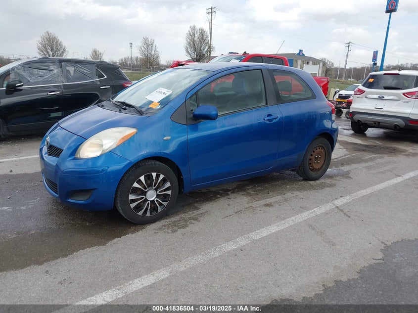 2009 TOYOTA YARIS VIN: JTDJT903695247842