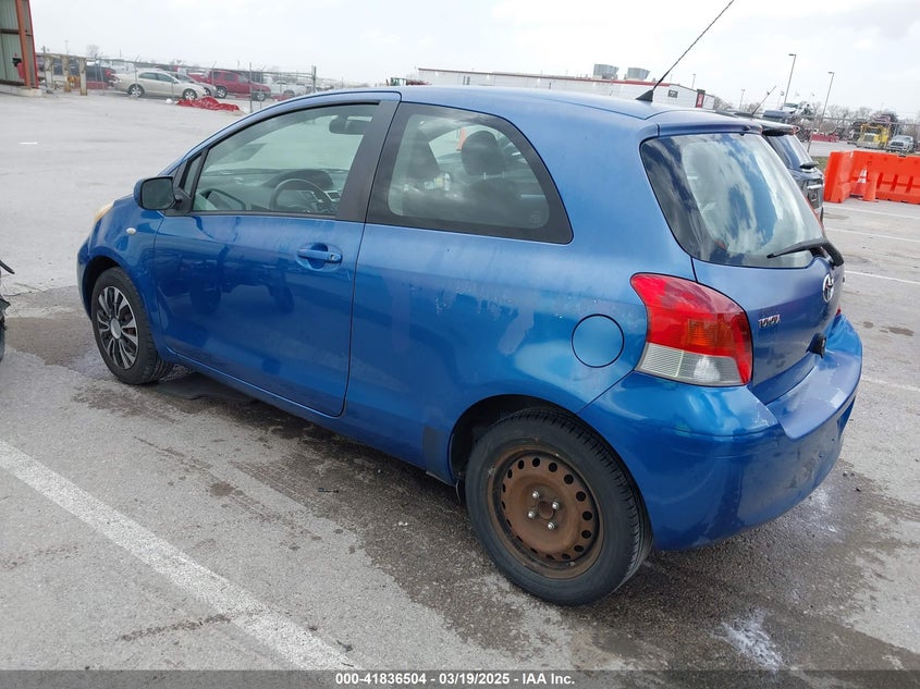 2009 TOYOTA YARIS VIN: JTDJT903695247842