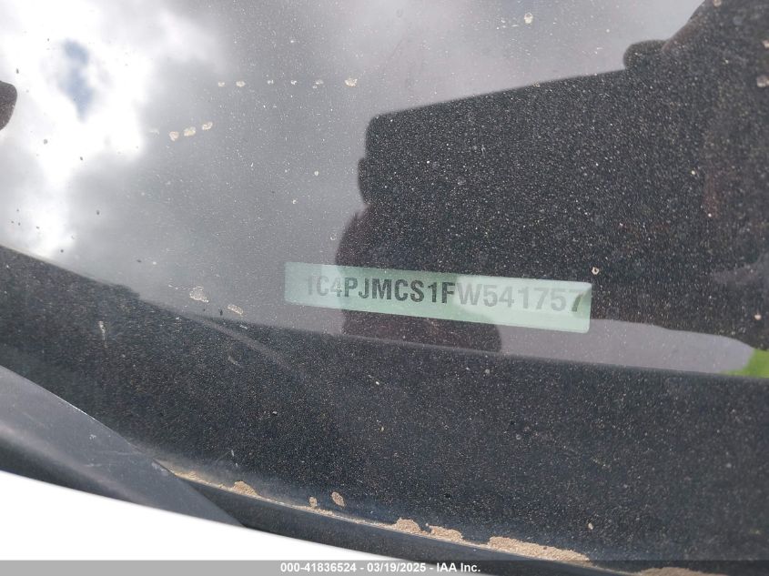 2015 Jeep Cherokee Latitude VIN: 1C4PJMCS1FW541757 Lot: 41836524